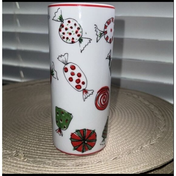 Set Of 3 Holiday Mugs With Candy & Snowman Designs - Signature Housewares & Food - Picture 3 of 16